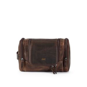 NO MONOGRAM! NWT Mark & Graham Hanging Toiletry Bag Dopp Kit - Graham in Rustic